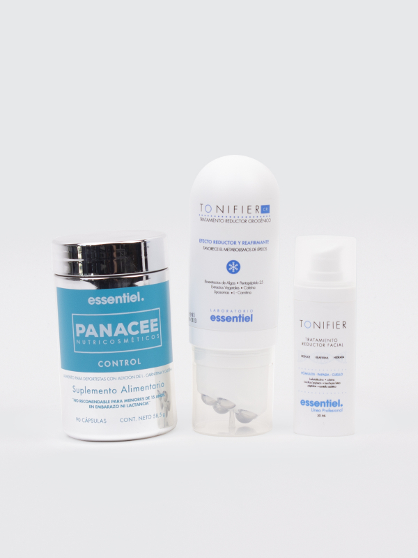 PACK TONIFIER CR TRATAMIENTO REDUCTOR CRIOGÉNICO +TONIFIER REDUCTOR FACIAL+ PANACEE CONTROL