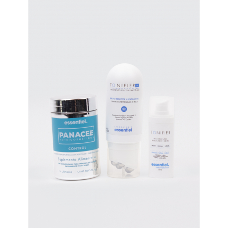 PACK TONIFIER CR TRATAMIENTO REDUCTOR CRIOGÉNICO +TONIFIER REDUCTOR FACIAL+ PANACEE CONTROL